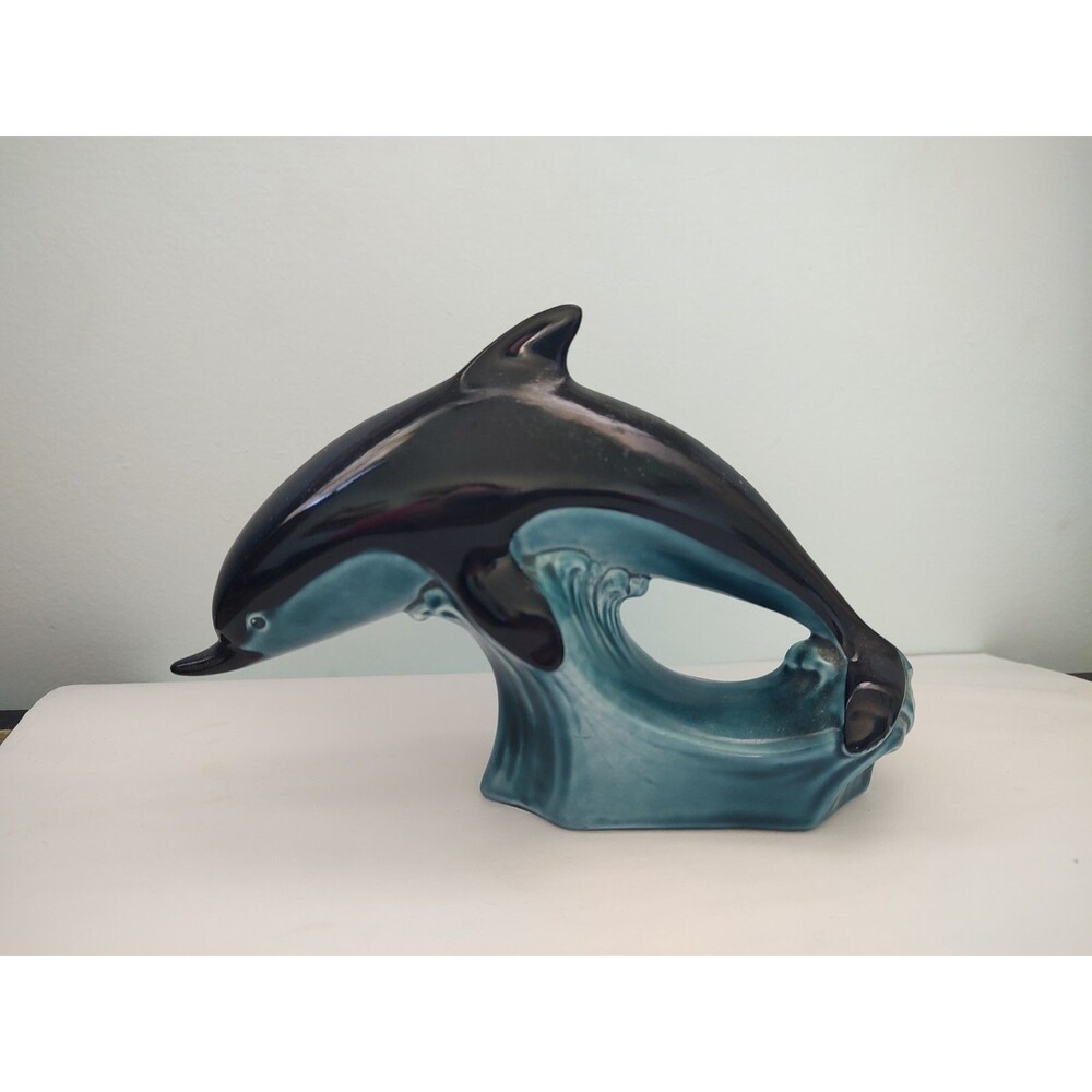 Vintage Poole England ceramic dolphin figurine